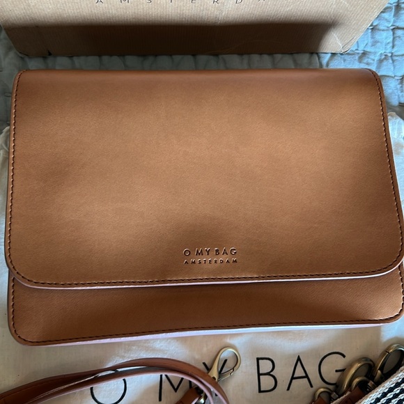 O MY BAG - Amsterdam Audrey Cognac Apple Leather - Picture 2 of 10